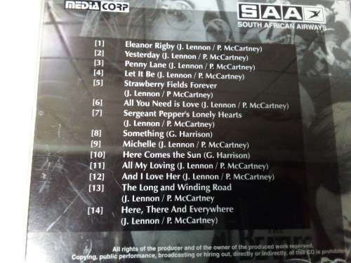 Beatles Songs played by Orchestra Music CD