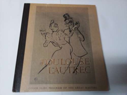 Toulouse-Lautrec Art Book with Colour Slides