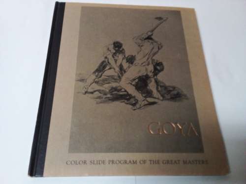 Goya Art Book with Colour Slides