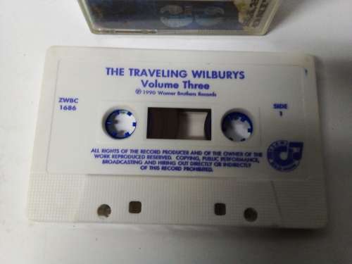 Travelling Wilburys Vol 3 Music Cassette Tape