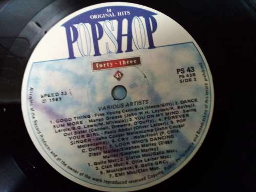 Pop Shop 43 Vinyl LP 1989