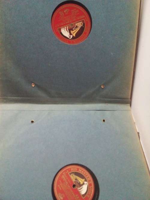 Vintage His Masters Voice Tchaikovsky Concerto No 1 Vinyl set in Album