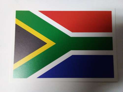 Unposted Postcard SA Flag