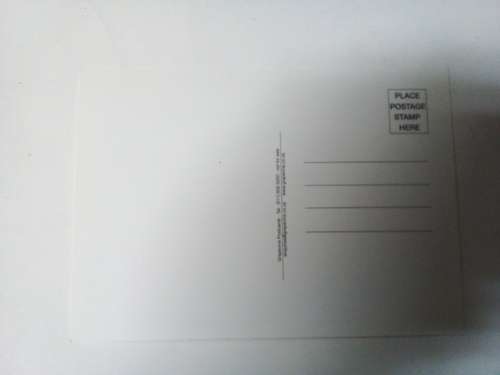 Unposted Postcard SA Flag