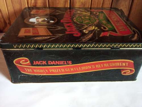 Jack Daniels Whiskey Tin. Made in USA