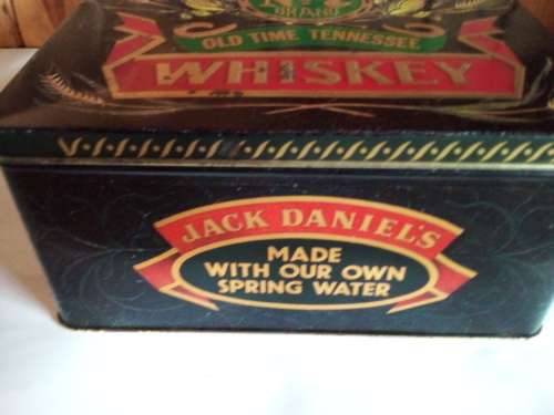 Jack Daniels Whiskey Tin. Made in USA
