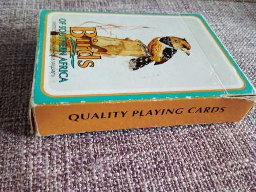 Preused Protea Birds of Southern Africa Playing Cards