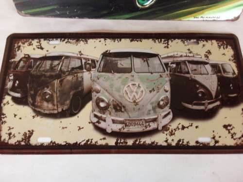 VW Related Light Metal Signs