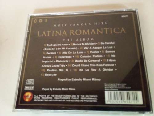 Latina Romantica The Album CD 2002