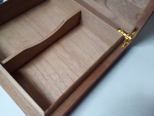 Wooden Cigar Climate Humidor Box