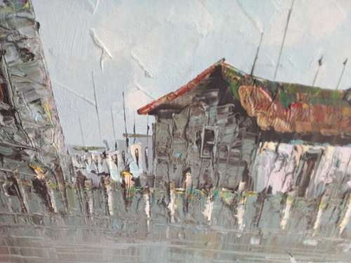 Large Seascape Oil Painting - British Artist W. Jones