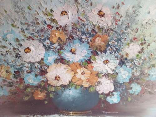 Impressive Still Life Oil Painting  - Magnasco