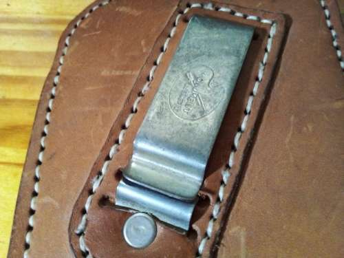Monument `Leerwerke` Genuine Leather Gun Holster