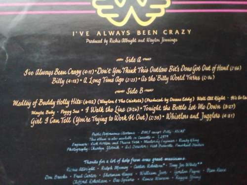 Waylon Vinyl LP