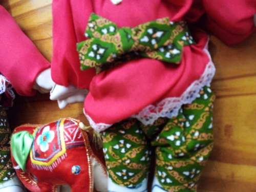 Two Small Oriental Porcelain Dolls