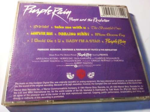 Prince and the Revolution-Purple Rain Music CD