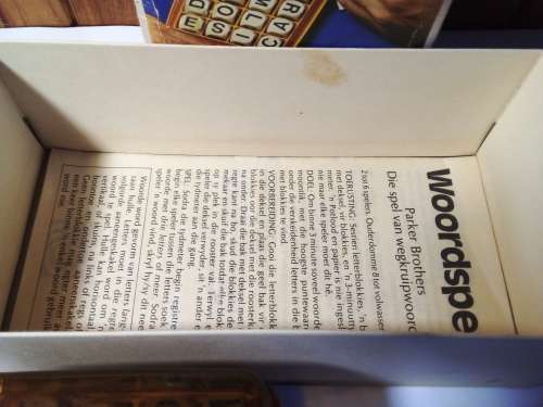 Vintage Parker Brothers Hidden Word Game