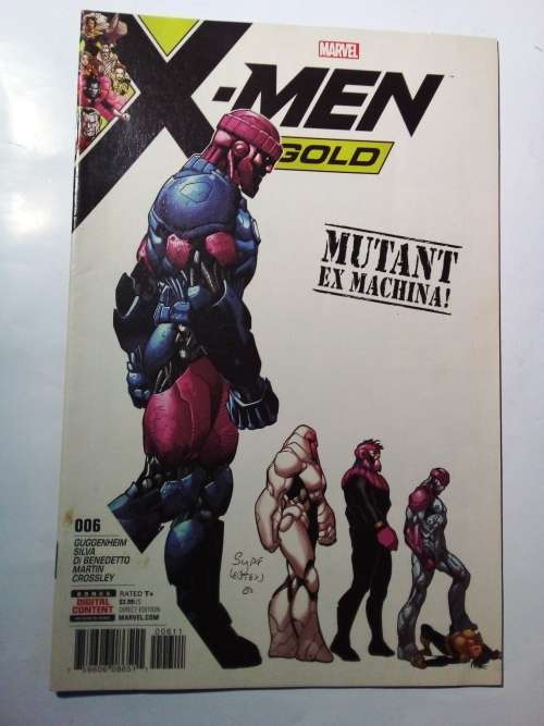 Marvel X-Men Gold Mutant Ex Machina Comic