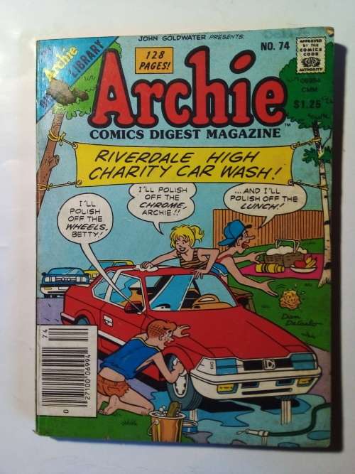 Archie Digest Comic No 74 1985