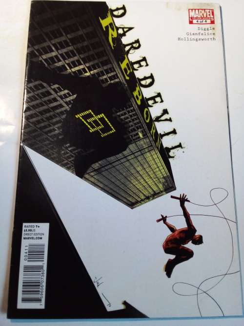 Marvel Daredevil 4 of 4 2011 Comic