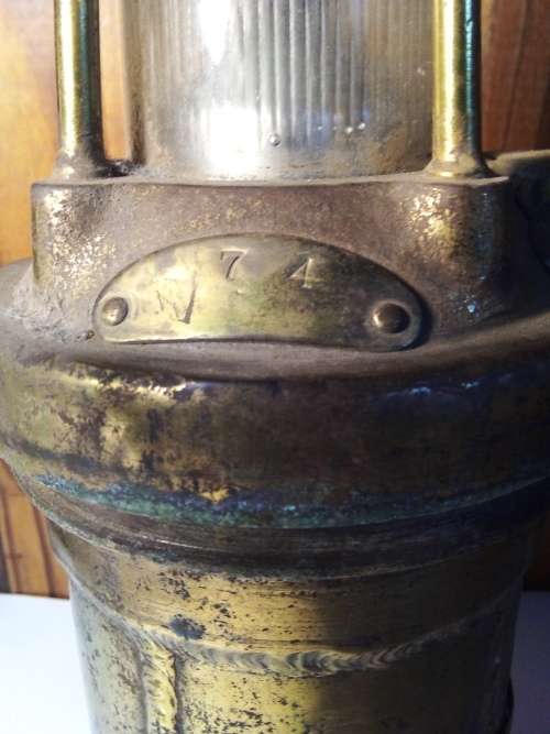 1930s Heavy Concordia Electric Safety Lamp