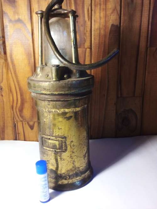 1930s Heavy Concordia Electric Safety Lamp