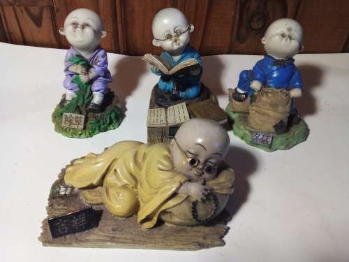 Monk Baby Figurines