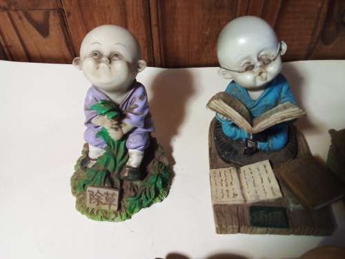 Monk Baby Figurines