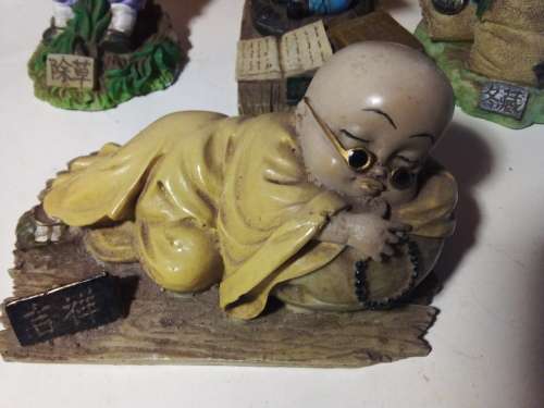 Monk Baby Figurines