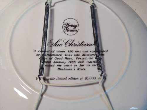 Limited Edition Heritage Plate `Sao Christovao`