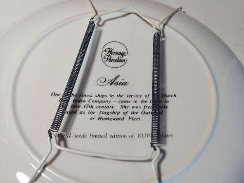 Limited Edition Heritage Plate `Asia`