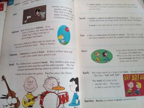 Thick Book - The Charlie Brown Dictionary 1974
