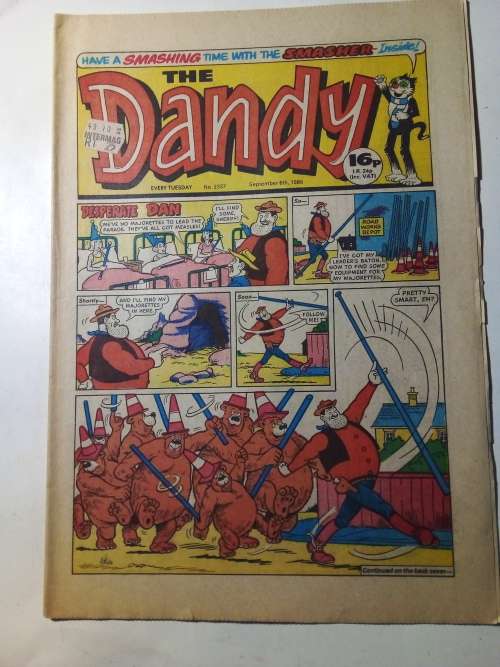 1986 The Dandy Comic Mag