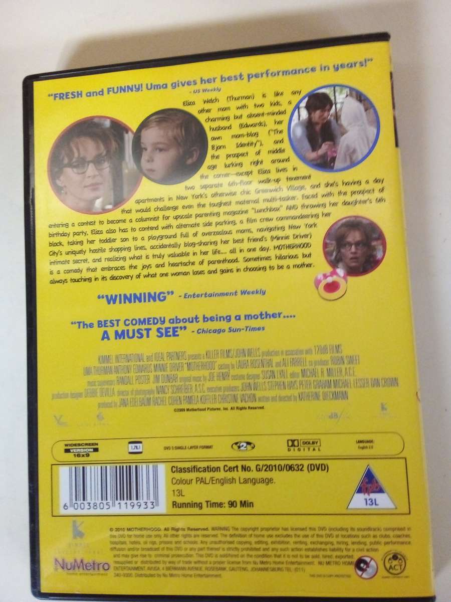 Motherhood DVD Movie