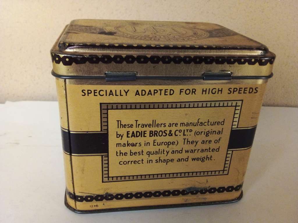 Vintage Ring Travellers Tin