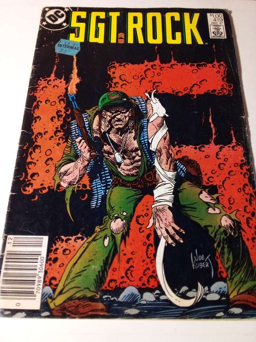 DC Comics SGT Rock No 419 1987