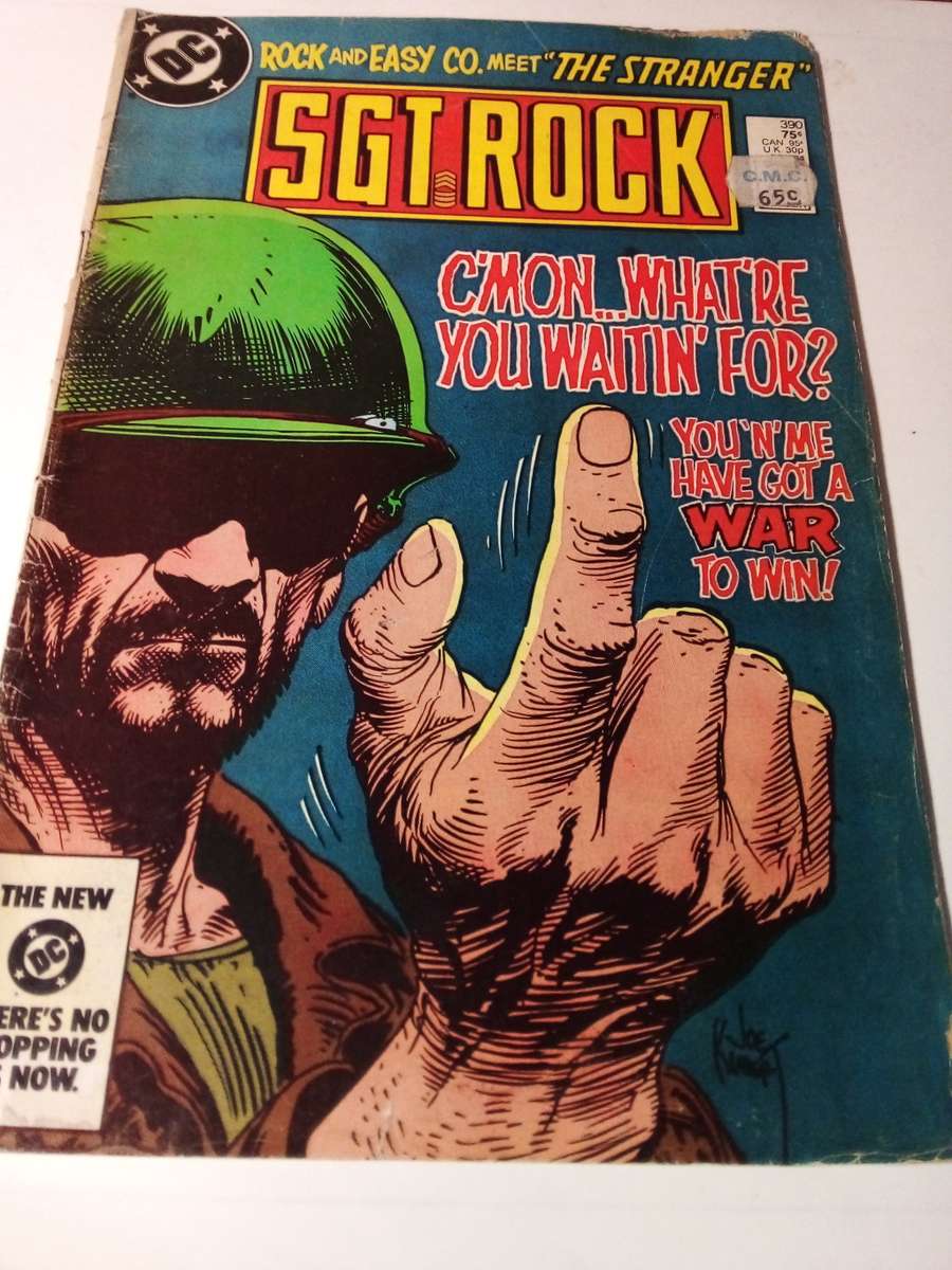 DC Comics SGT Rock No 390 1984