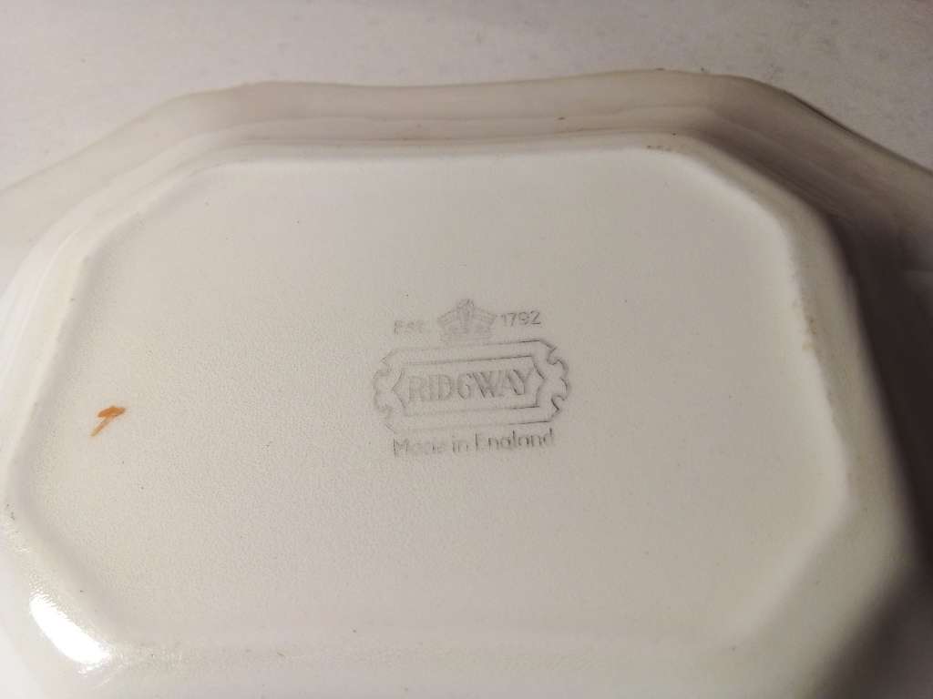 Vintage Ridgway Floral Design Dish (SP036)