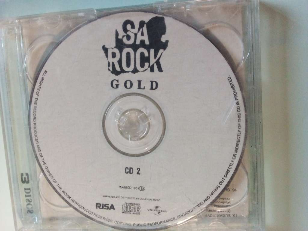 SA Rock Gold Music CD  - Only CD2 & CD3 (SP167)