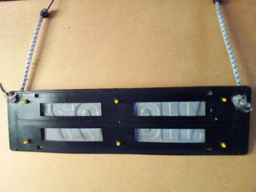 Yellow & Black Transvaal Number Plate