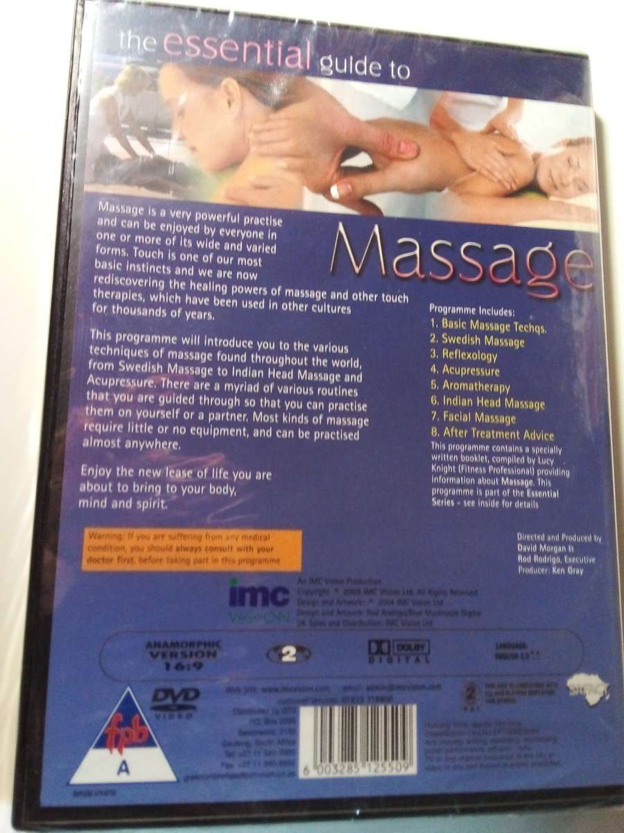 Essential Guide To Massage DVD