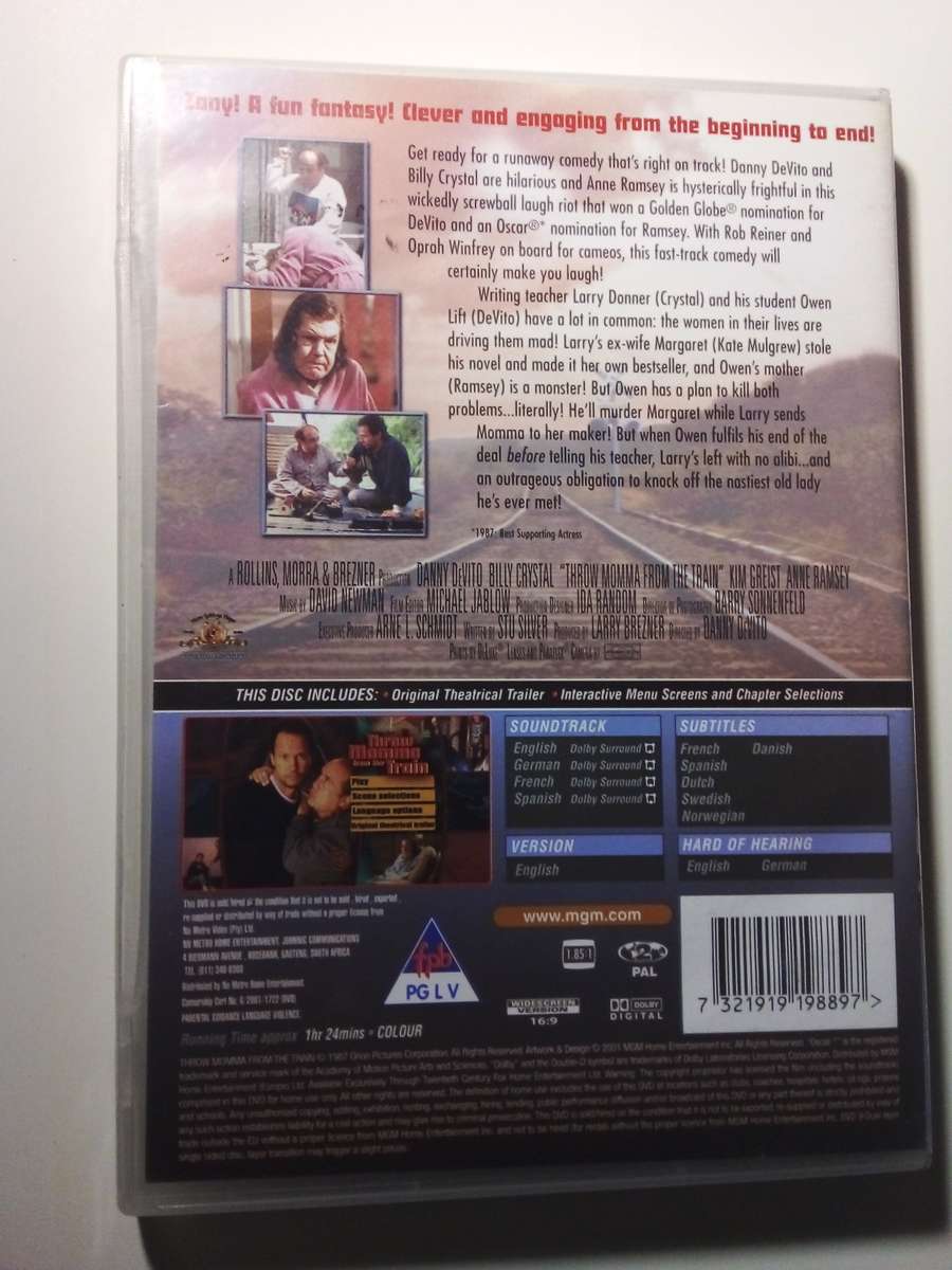 Throw Momma From the Train DVD Movie