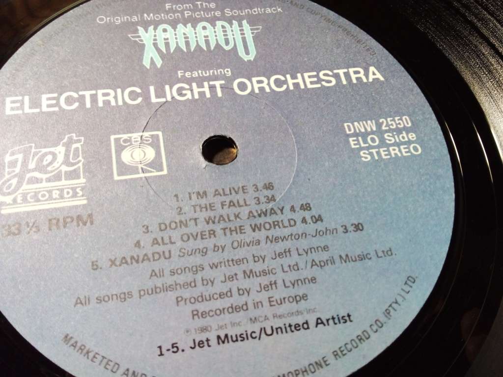 Xanadu Soundtrack Vinyl LP