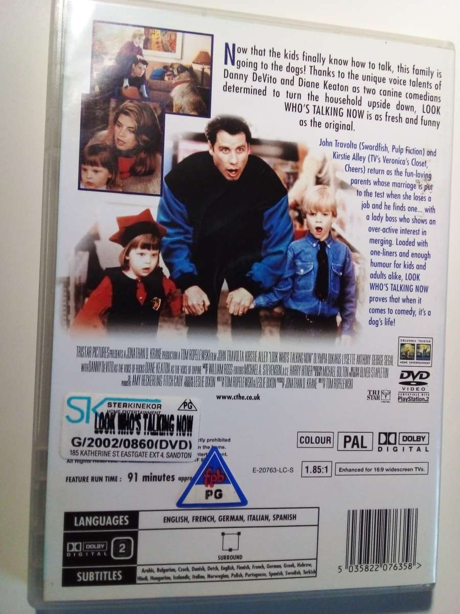Look Who`s Talking Now DVD Movie