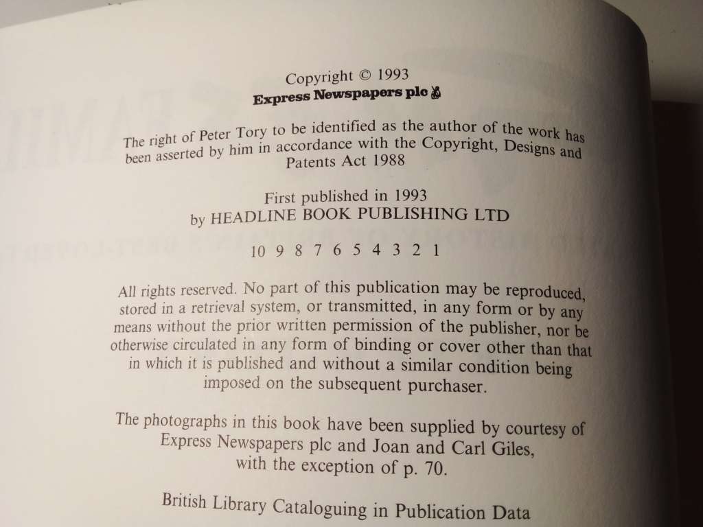 The Giles Family - Illustrated History