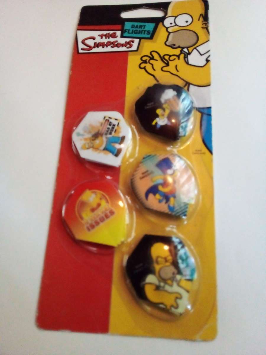 The Simpsons Pack of Dart Flights