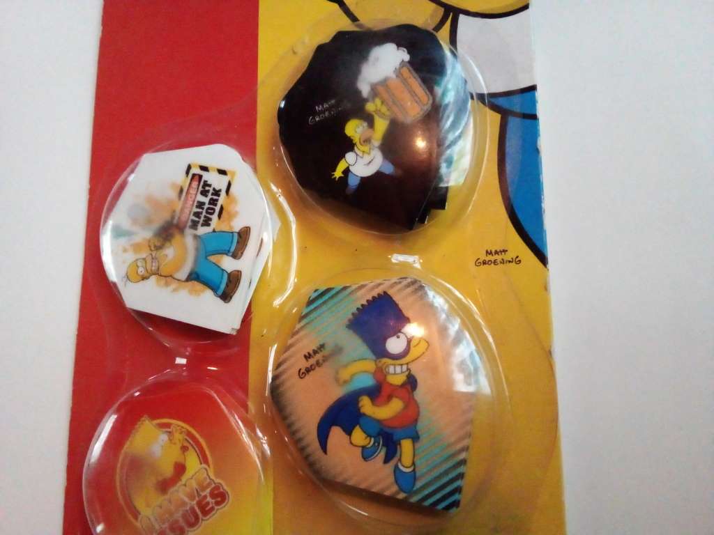 The Simpsons Pack of Dart Flights