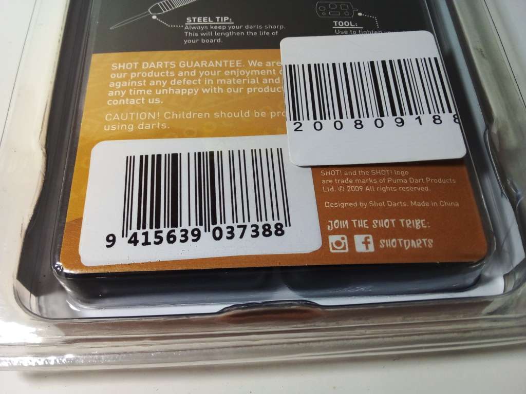 Scimitar 24 GM Steel Tip Darts with Extra Filghts & Shafts