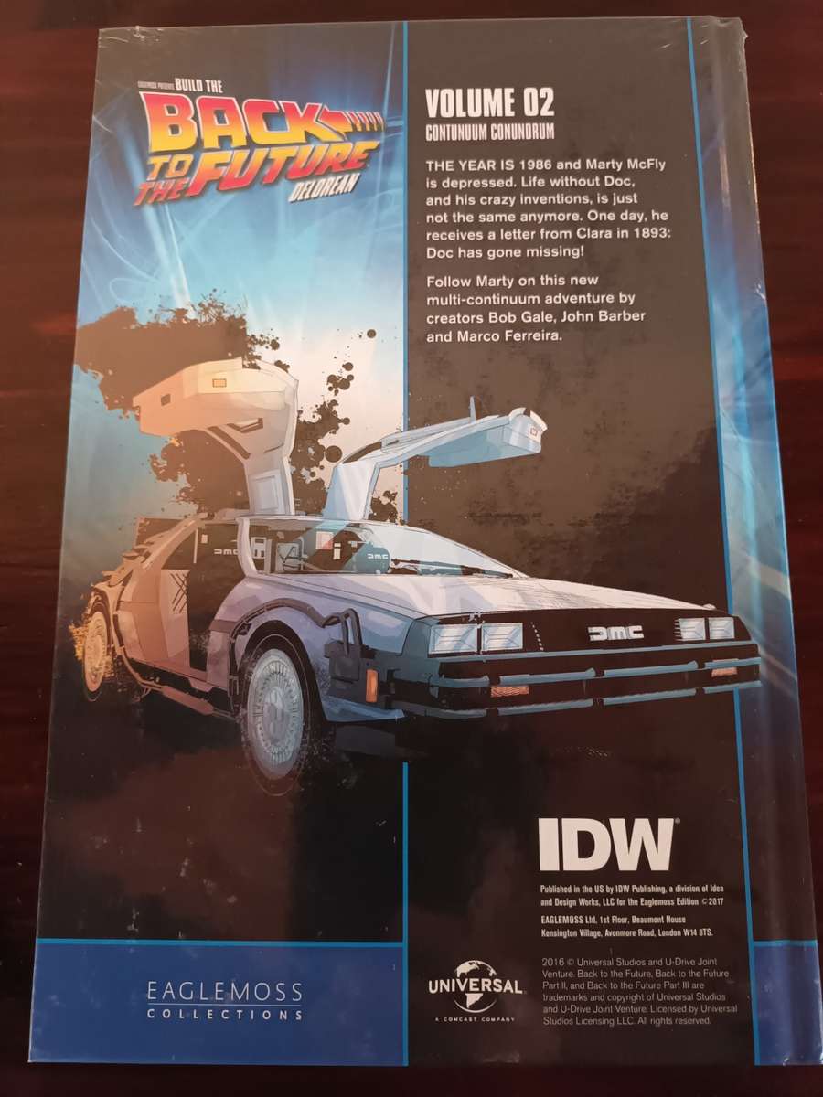 Build the Back to the Future Delorean Graphic Novel Vol 2