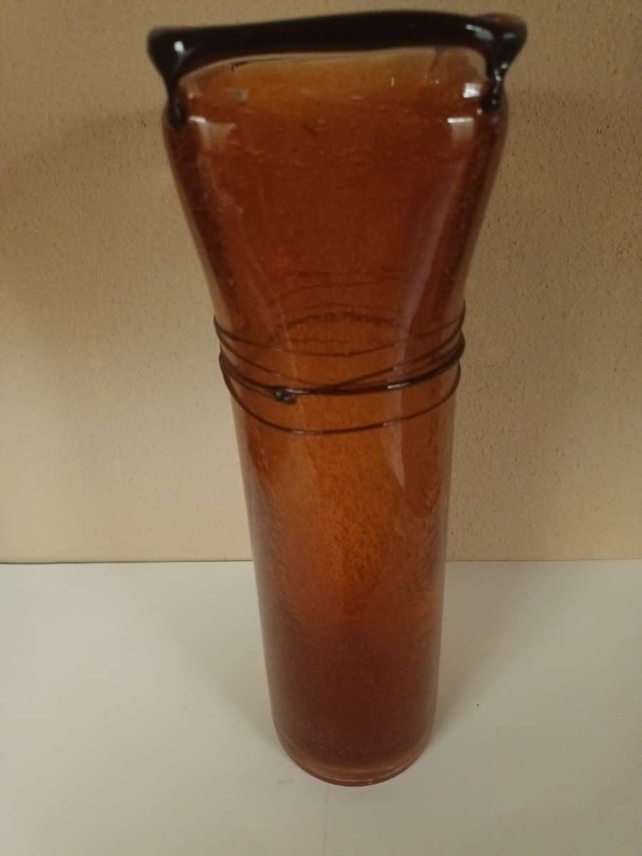 Stylish Solid & Heavy Glass Vase